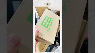 UNBOXING  Eco Battery 48v 105ah Thru Hole Lithium Bundle Kit [upl. by Ahcsropal423]