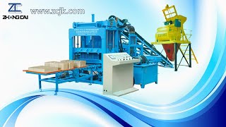 QTY415 hydraulic full automatic block making machine [upl. by Rici]