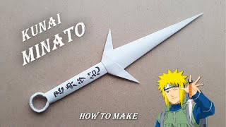 KAĞITTAN MİNATO KUNAİ YAPIMI   How To Make a Paper Kunai [upl. by Kris55]