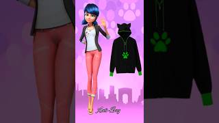 Miraculous characters as cat hoodie  miraculous shorts viral [upl. by September226]