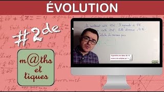 Calculer une évolution  Seconde [upl. by Eibrik]