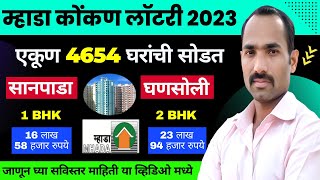 MHADA Konkan Lottery 2023  MHADA Navi Mumbai Lottery 2023  MHADA Lottery 2023 [upl. by Mongeau449]