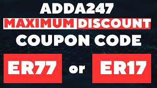 adda247 coupon code  adda247 coupon code today  adda247 coupon code for test series [upl. by Reiser458]