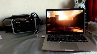 eGPU Macbook Pro  GTX970 new card [upl. by Nareik]