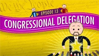 Congressional Delegation Crash Course Government and Politics 13 [upl. by Bernt]