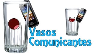 El experimento de los vasos comunicantes Experimentos Caseros [upl. by Feerahs]