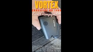 2 MINUTE REVIEW Vortex Crossfire HD 1400 Laser rangefinder [upl. by Stinky]