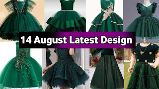 2024 latest dress design for baby girl  14 august dress design  lawn dress design [upl. by Anuala202]