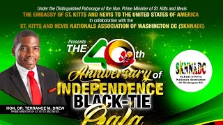 Independence 40 BlackTie Gala  SKNNADC Washington DC  October 6 2023 [upl. by Ardnoyek]