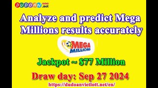 How to get Mega Millions number predictions for Friday 27092024 Jackpot  77 Million [upl. by Mahau]