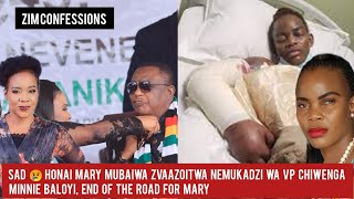 Sad 😢Honai Mary Mubaiwa Zvaazoitwa NeMukadzi Wa VP Chiwenga Minnie Baloyi End Of The Road For Mary [upl. by Ettenoitna642]