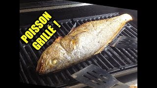 RECETTE DU BAR ET DU MAIGRE AU BARBECUE rapide [upl. by Kos]