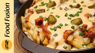 Extra Loaded Chilli Fries Recipe by Food Fusion [upl. by Corey]