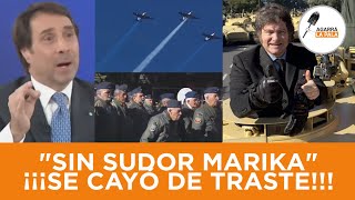 FEINMANN QUEDÓ IMPACTADO TRAS EL MEJOR DESFILE DE LA HISTORIA quotPREFIERO EL TANQUE QUE SUDOR MARIKAquot [upl. by Joyan]