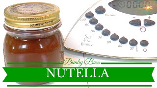 Nutella fatta in Casa  Bimby TM6  TM5 TM31  Thermomix [upl. by Lessard]