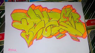 graffiti lettering styles [upl. by Yesak]