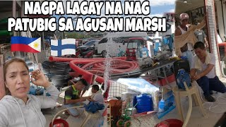 NAGPA LAGAY NA NG PATUBIG SA AGUSAN MARSH 🇵🇭SA WAKAS MAY PATUBIG NAPINAS VLOG🇵🇭❤️🇫🇮 [upl. by Adilen960]