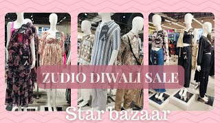 Zudio Diwali Sale star bazaarzudio zudioshoppingvlog zudiosale2024 zudiohaulvideo shopping [upl. by Yentuoc]