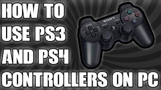 How To Use PS3 and PS4 Controllers on PC Wired and Wireless 2022 No MotionJoy Windows [upl. by Shakti]