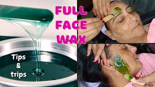 The Ultimate Guide to Full Face Waxing Tips amp Tricks [upl. by Eidak549]