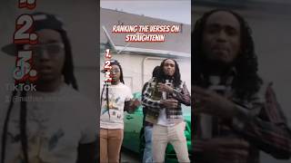 Ranking The Verses On Straightenin migos offset takeoff quavo [upl. by Melquist]