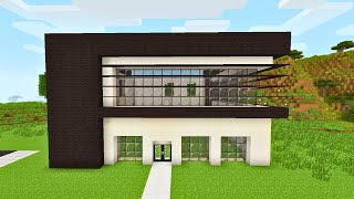 CASA MODERNA NO MINECRAFT [upl. by Premer364]