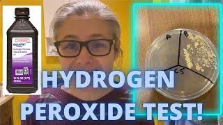 Hydrogen Peroxide as a Disinfectant Did it kill bacteria in my home Viewer Suggested Content [upl. by Sparhawk782]