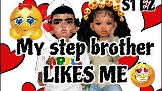 Imvu series My step brother likes me😍 S1 E2 IMVU Series imvu imvuseries virtualrealitylife [upl. by Merrily454]