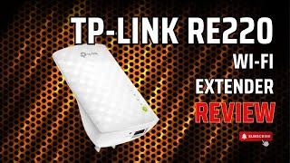 TPLink ‎RE220 WiFi Extender Review 2024 [upl. by Arretnahs]