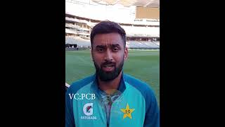 Saim Ayub amp Abdullah Shafique talk after win odi series against Australia [upl. by Jakob980]