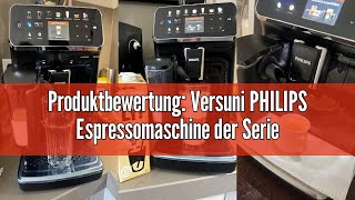 Review Versuni Philips 5400 Series Espresso Machine  Coffee Bean  LatteGo Milk Frother 12 Coffee [upl. by Yracaz]