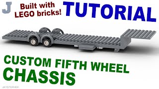 Tutorial  LEGO Fifth Wheel Chassis 1  12 [upl. by Leann237]