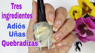 Endurecedor de Uñas No más uñas quebradizas Uñas naturales más largasfuertes sin hongos [upl. by Velleman499]