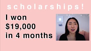 How I won OVER 1 MILLION in scholarships for college  Scholarship Tips [upl. by Ario]