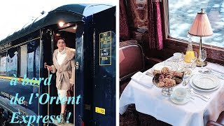 Une journée à bord de l’Orient Express [upl. by Market628]