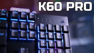 Corsair K60 Pro Review  £110 “Budget” Mechanical Gaming Keyboard  TechteamGB [upl. by Haleigh]