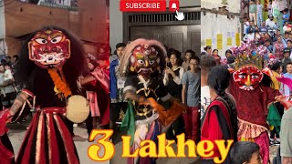 Syangja Lakhey  3 Different Lakhey in Palpa 👹 [upl. by Laen]