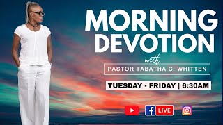 Set Time Morning Devotion with Pastor Tabatha [upl. by Arrait]