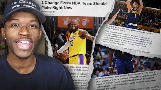 1 Change Every NBA Team Should Make [upl. by Milka]