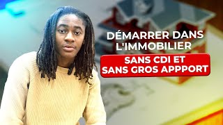 Comment obtenir ton Prêt immobilier sans CDI et sans Gros apport [upl. by Arannahs]