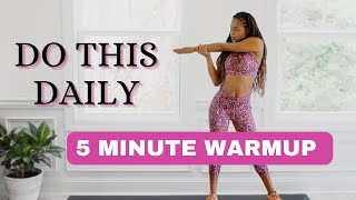 Do this WARM UP DAILY 5 Minute Warm up Increase Mobility and Decrease Pain [upl. by Odlonyer418]