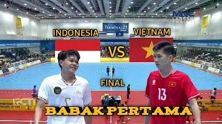 INDONESIA VS VIETNAM FINALASEAN FUTSAL 2024 [upl. by Nailimixam]