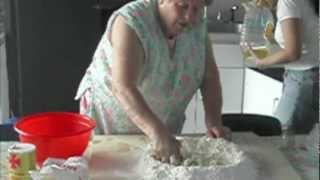 My Nonna Emilia making quotCiambelle di Capodannoquot [upl. by Oidgime143]