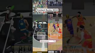 NBA 2K24 How to Get Contact Dunks Dunk Packages  Ratings Tips on 2K24 nba2k24 2k24 2k [upl. by Tabbie155]