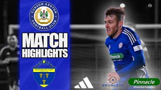 Curzon Ashton 03 Warrington Town  Highlights  Vanarama National League North [upl. by Nawuj]