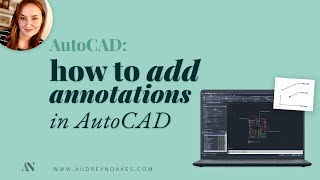 AutoCAD How to Add Annotations  MULTILEADERS and MULTILEADER STYLES [upl. by Oribella]