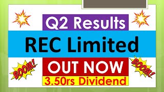 REC LIMITED Q2 results 2024  REC Q2 results  REC Share News  REC Dividend Record date  REC Share [upl. by Eugor288]