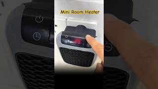 Mini Air Blower HeaterMiniHeater WinterEssentials HomeGadgets TechReview shortsvideo Portable [upl. by Barnet624]