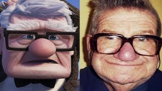 Disney PIXAR UP Characters In Real Life [upl. by Hairahcez]