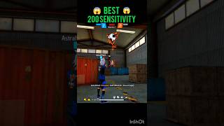 Top 3 Most Dangerous  200 SENSITIVITY  Setting 🔥 Best Headshot Sensitivity In Mobile [upl. by Langdon]